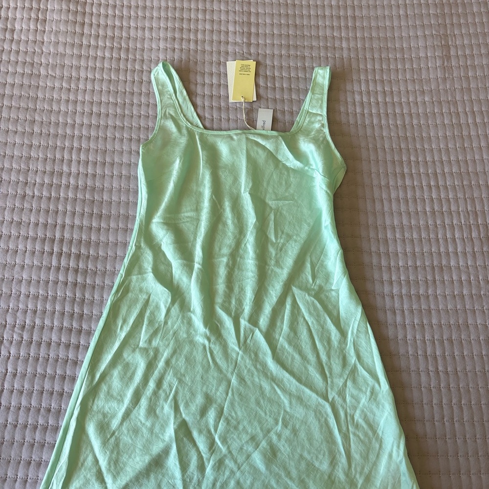Aritzia Wilfred Subtile Mint Mini Dress - Picture 2 of 4